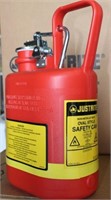 JUSTRITE Poly (non-metallic) Gas Can 1 gallon