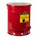 14 Gallon JUSTRITE Oily Waste Can- Colors Vary-