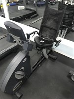 Reclined stationary bike