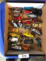 Assorted Cars; Some Hot Wheels & Matchbox