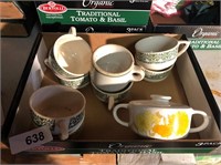 Coffee Mugs and Soup Dish