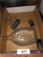 James E. Pepper Glass Bottle and Other