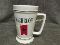 Vintage Porcelain Advertising Mug Michelob Beer