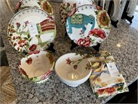 10PC PLATES & BOWLS