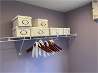 7PC ASSORTED BOXES W/HANGERS