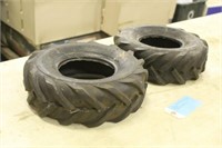 (2) Snow Blower Tires, Approx 13"x5"x6"