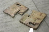 (2) IH Front End Suitcase Weights