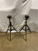 adjustable welding stand pair