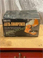 NIB Electric chain saw sharpener