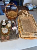 Baskets & Glassware