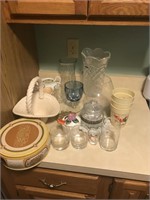 Assortment of Glassware