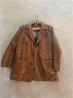 Mens Leather Jacket - Sears 40R