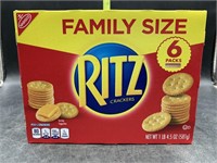 Family size ritz crackers - 6 individual packs