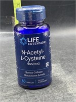 N-acetyl-L-cysteine 600mg- 60 capsules