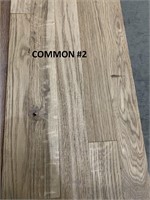 Unfinished White oak hardwood flooring