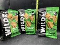 3 bags jalapeño chicken chips - chips made from