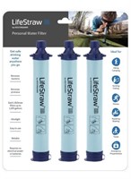 New LifeStraw Personal Water Filter 3-Filters