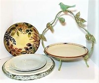Serving Platters Include Noritake Ceramic