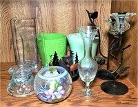 Vases, Metal Candle Stand