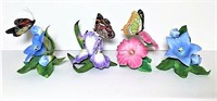Lenox Porcelain Butterfly Figures
