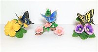 Lenox Porcelain Butterfly Figures