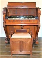 J. Estey & Co. Pump Cottage Organ