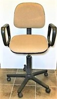Office Arm Chair on Rolling Base