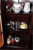 GROUPING OF CUP & SAUCERS ROYAL STAFFORD-CREAMER,