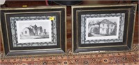 2- VINTAGE FRAMES & PICTURES