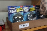 LOT OF BOWL CLEANER AND FRESHENERS