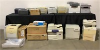 (12) Assorted Printers
