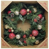 CG Hunter Holiday 30' Wreath Decorated with Pine C