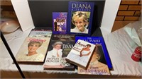 Lot of books about the Royal family