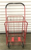 Folding Steel Storage Shopping Cart