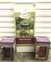 Greenhouse & Two Vertical Gardening Kits