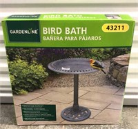 Resin Bird Bath
