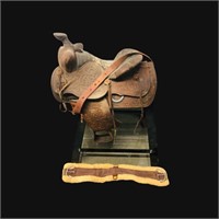 Big Horn Leather Horse Saddle