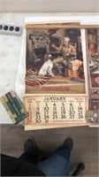 Remington 1928 calendar and ThePeters Cartridge