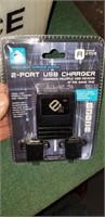 new dual port USB charger