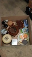 Lot of miscellaneous housewares including antique