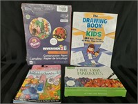 Kids Activity Lot - Markers,Drawing Book plus more