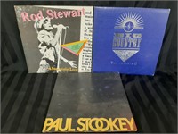 Rod Stewart, Big Country & Paul Stookey - 3 Lps