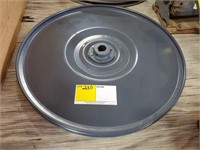 19" Grooved Steel Pulley 1" Shaft