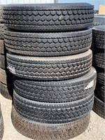 (6) New 285/75R 24.5 Recap Tires