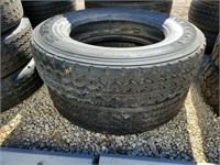 (2) New 275/80R 24.5 Recap Tires