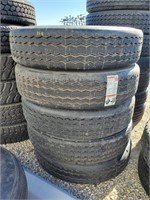 (5) New 285/75R 24.5 Recap Tires