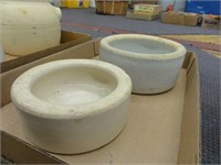 2 Ceramic Bowls (6.5" and 7.5")