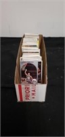 Box of basketball cards