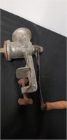 Vintage meat grinder, keystone