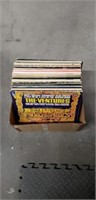 Box of miscellaneous records
